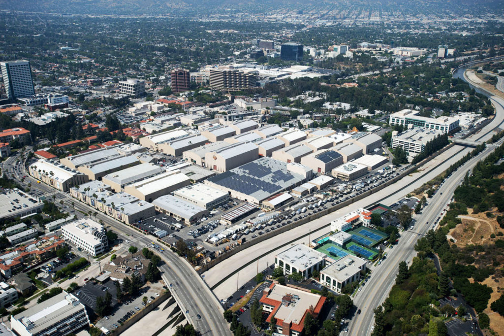 Warner Bros. Studio Facilities Aerial view Warner Bros. Studio