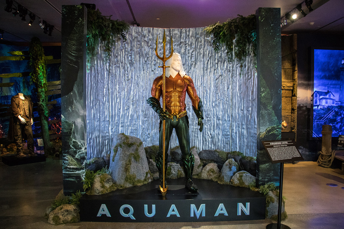 Aquaman The Exhibit Now Open in the Studio’s Archive
